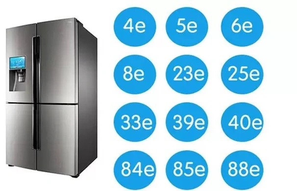  آموزش رفع ارور یخچال